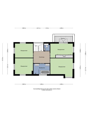 Floorplan - Otto Cluivinglaan 32, 9766 PB Eelderwolde